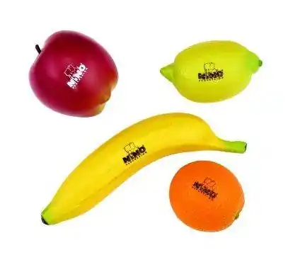 Meinl NINO Fruit Shaker Assortment - 4 pcs Offre Spéciale