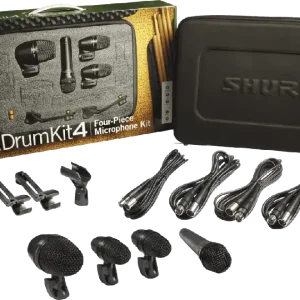 Shure PGADRUMKIT4 Mallette 4 micros batterie Produit De Marque