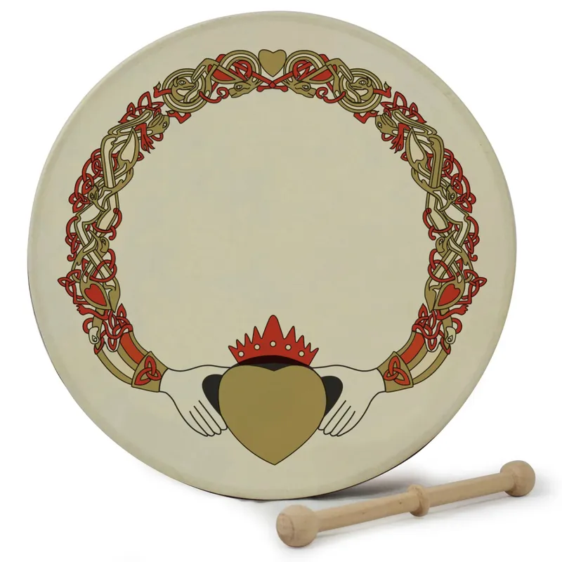 Waltons Irish Music 12‘‘ Bodhran Pack - Claddagh Offre Du Jour