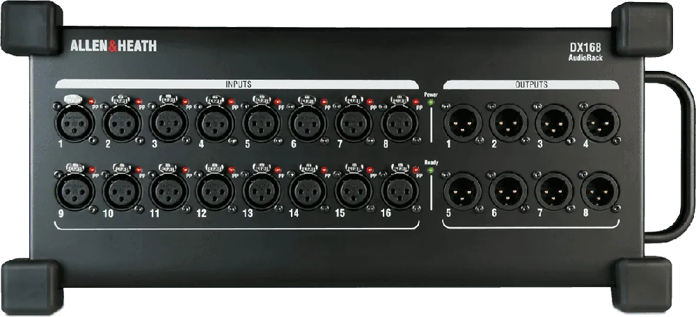 Pas Cher Allen & Heath Boîtier de scène num. 48kHz-96kHz - Extension 16x8 XLR Analog