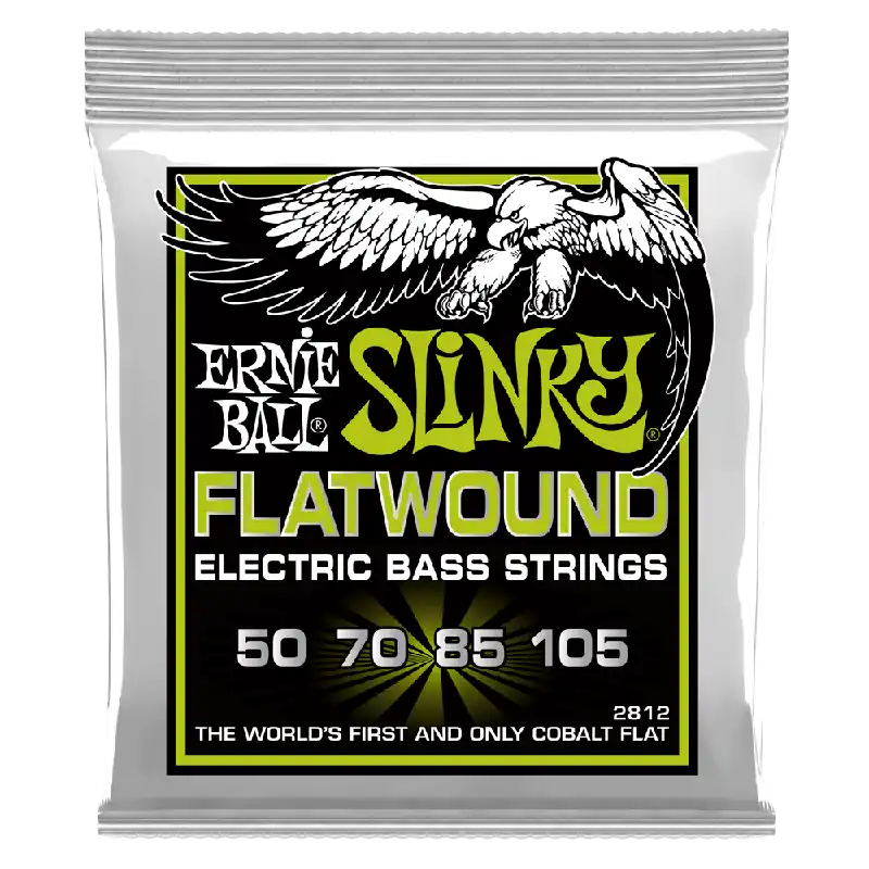 Solde Ernie Ball Regular Slinky Flatwound Bass Strings 50-105