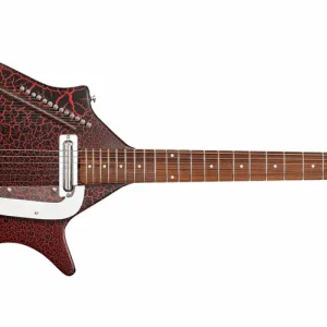 Danelectro Electric Sitar - Red Jusqu'à Épuisement Des Stocks