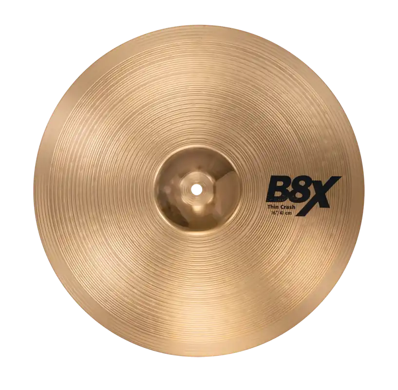 Sabian B8X Thin Crash Cymbal - 16‘‘ Bon Plan
