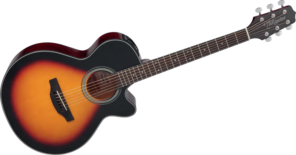 Usine Directe Takamine GF15CEBSB FXC - cutaway - électro - brown sunburst