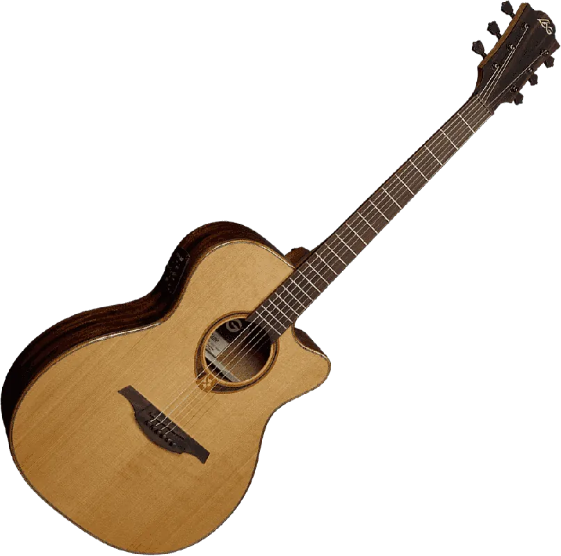 Lag T118ASCE Tramontane 118 Auditorium slim cut electro Bon Marché