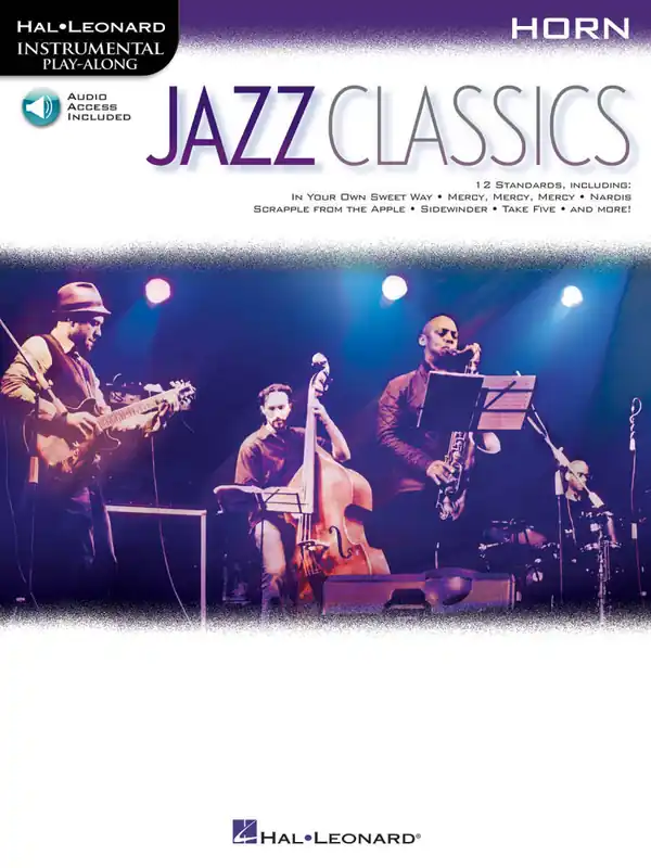 Satisfait Ou Remboursé Hal Leonard Jazz Classics Instrumental Play-Along - Horn - Book/Audio Online