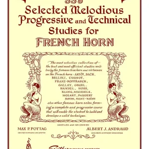 Dernière Chance Southern Music Company 335 Selected Melodious Progressive & Technical Studies, Book 1 - Pottag/Andraud - Horn - Book