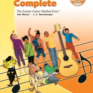 Must-Have Alfred Publishing Alfred‘s Kid‘s Guitar Course Complete - Manus/Harnsberger - Book/Audio Online
