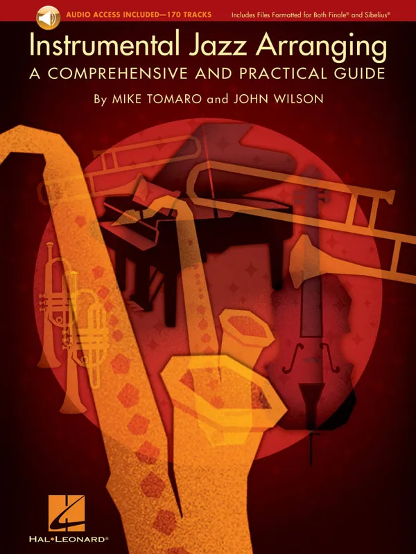 Hal Leonard Instrumental Jazz Arranging - Tomaro/Wilson - Book/Audio Online Commander Maintenant