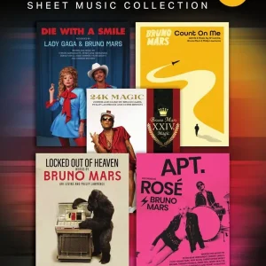 Soldes Hal Leonard Bruno Mars Sheet Music Collection - Mars - Piano/Vocal/Guitar - Book
