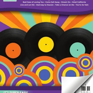 Hal Leonard The 1970s Super Easy Songbook - Easy Piano - Book Acheter En Ligne