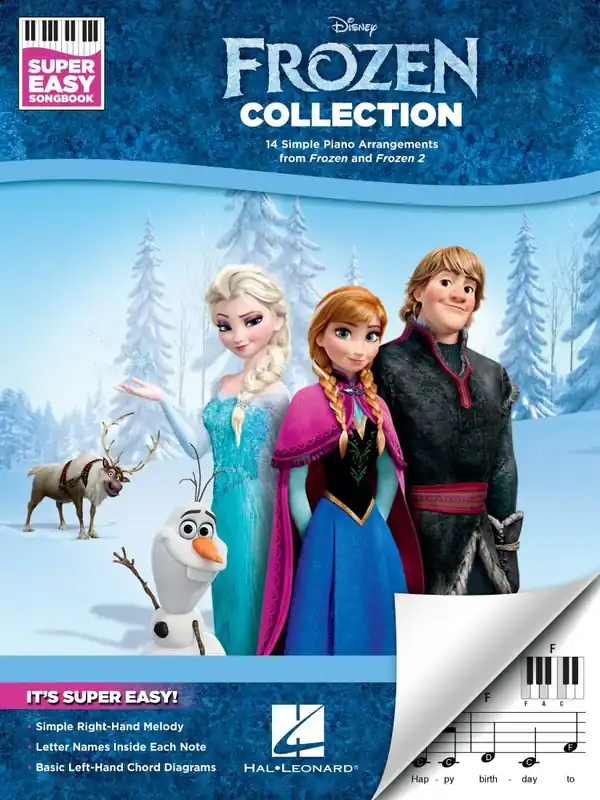 Top Vente Hal Leonard Frozen Collection Super Easy Songbook - Lopez/Anderson-Lopez - Easy Piano - Book