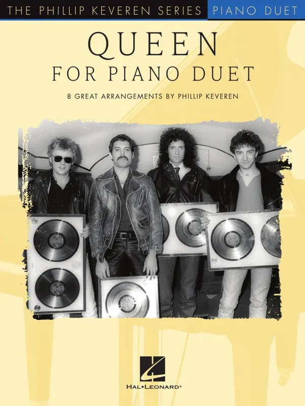 Hal Leonard Queen for Piano Duet - Keveren - Piano Duet (1 Piano, 4 Hands) - Book Commander Maintenant