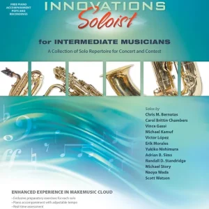 Offre Spéciale Alfred Publishing Sound Innovations Soloist for Intermediate Musicians - Baritone Saxophone - Book/Media Online