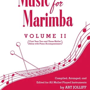 Prix Cassé Rubank Publications Music for Marimba, Volume II - Jolliff - Marimba - Book