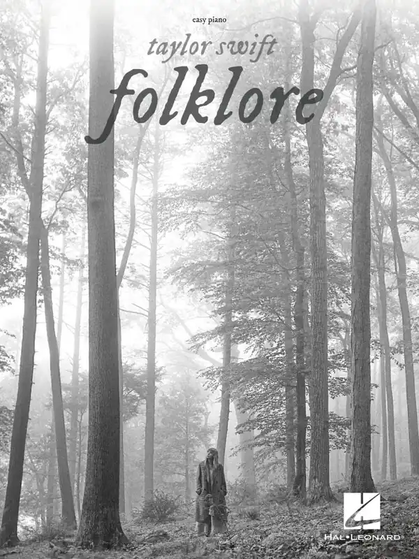 Hal Leonard Taylor Swift Folklore - Easy Piano - Book Nouveauté
