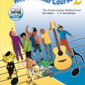 Prix Cassé Alfred Publishing Alfred‘s Kid‘s Guitar Course 2 - Manus/Harsberger - Guitar - Book/Audio Online