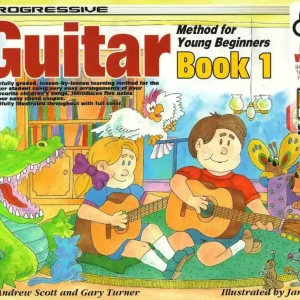 Koala Music Publications Progressive Guitar Method for Young Beginners, Book 1 - Scott/Turner - Guitar - Book/Media Online Promotion Saisonnière