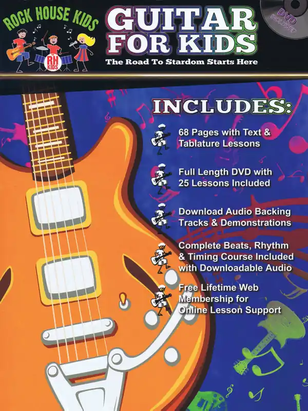 Acheter En Ligne Hal Leonard Guitar for Kids - McCarthy - Book/DVD/Audio Online