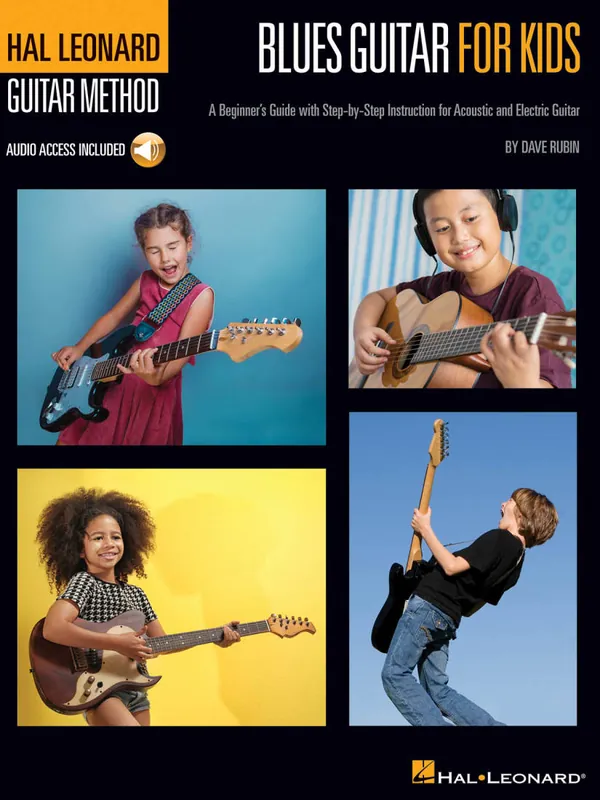 Hal Leonard Blues Guitar for Kids - Rubin - Guitar TAB - Book/Audio Online Super Prix