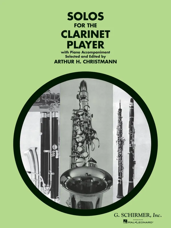 Prix Réduit G. Schirmer Inc. Solos for the Clarinet Player - Christmann - Clarinet/Piano - Book