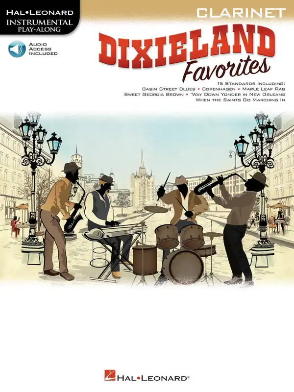 Prix Réduit Hal Leonard Dixieland Favorites - Clarinet - Book/Audio Online