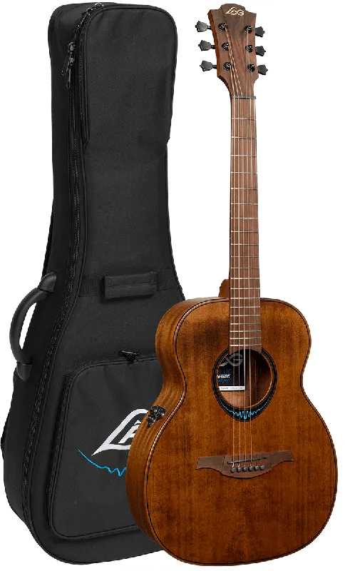 Lag TBW1TE-BRW BlueWave 1 Smart Guitar Travel Brown Seulement Aujourd'hui