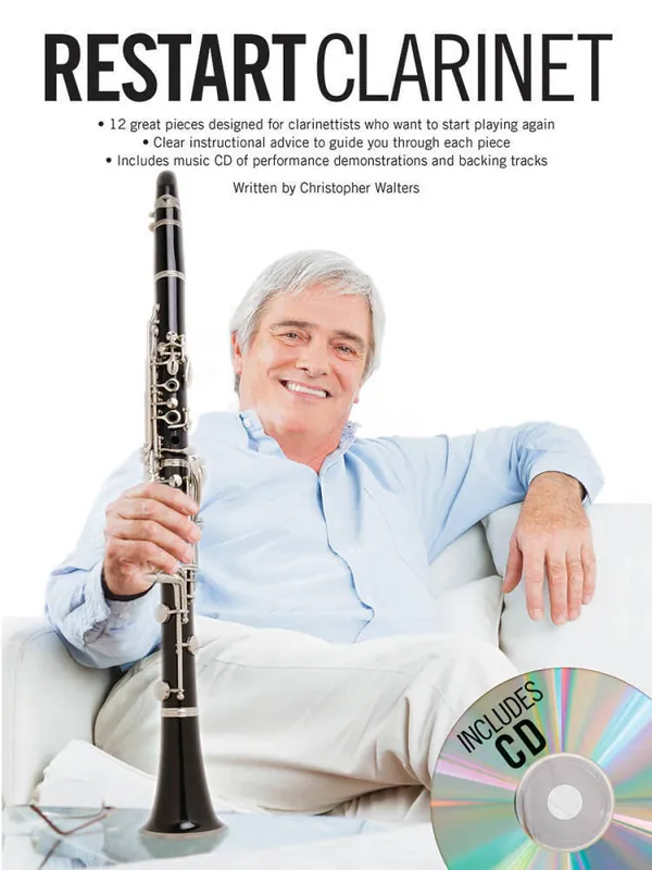 Hal Leonard Restart Clarinet - Walters - Book/CD Réduction