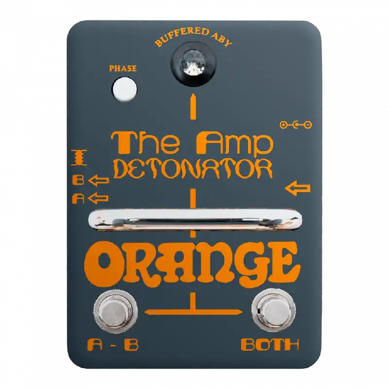 Marque Orange Amplifiers Amp Detonator Buffered AB-Y Pedal