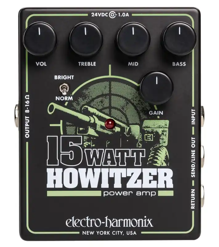Réduction Electro-Harmonix 15Watt Howitzer Guitar Amp / Preamp Pedal