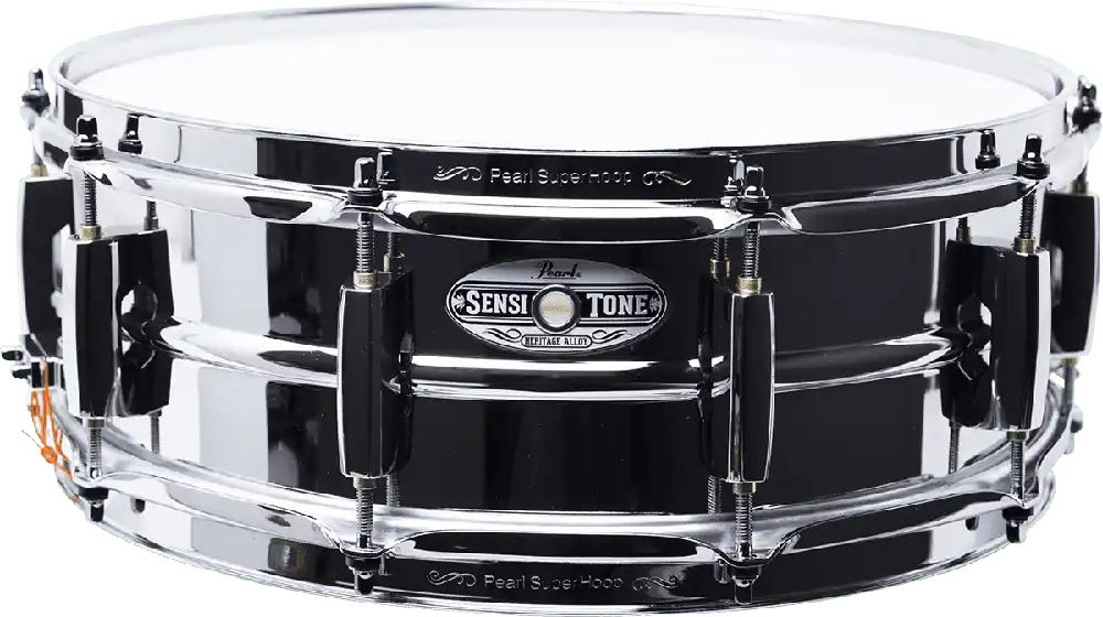 Retour Gratuit Pearl Drums STH1450S Sensitone Heritage Alloy 14 x 5" Acier