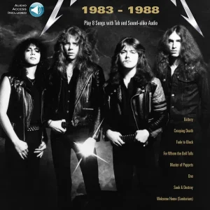 Hal Leonard Metallica 1983-1988 Guitar Play-Along Volume 195 - Guitar TAB - Book/Audio Online Meilleure Vente