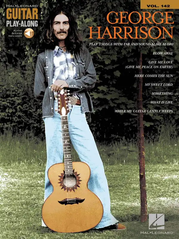 Prix Réduit Hal Leonard George Harrison Guitar Play-Along Volume 142 - Guitar TAB - Book/Audio Online