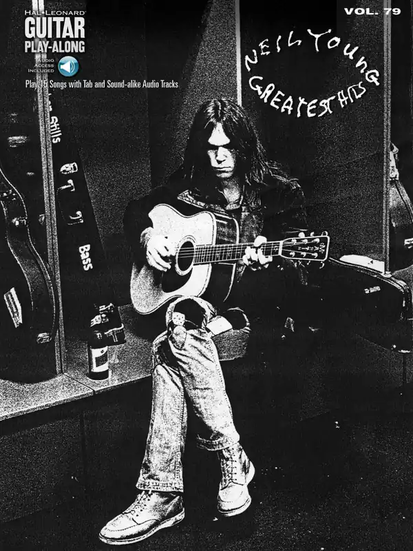Hal Leonard Neil Young Guitar Play-Along Volume 79 - Guitar TAB - Book/Audio Online Commander Maintenant