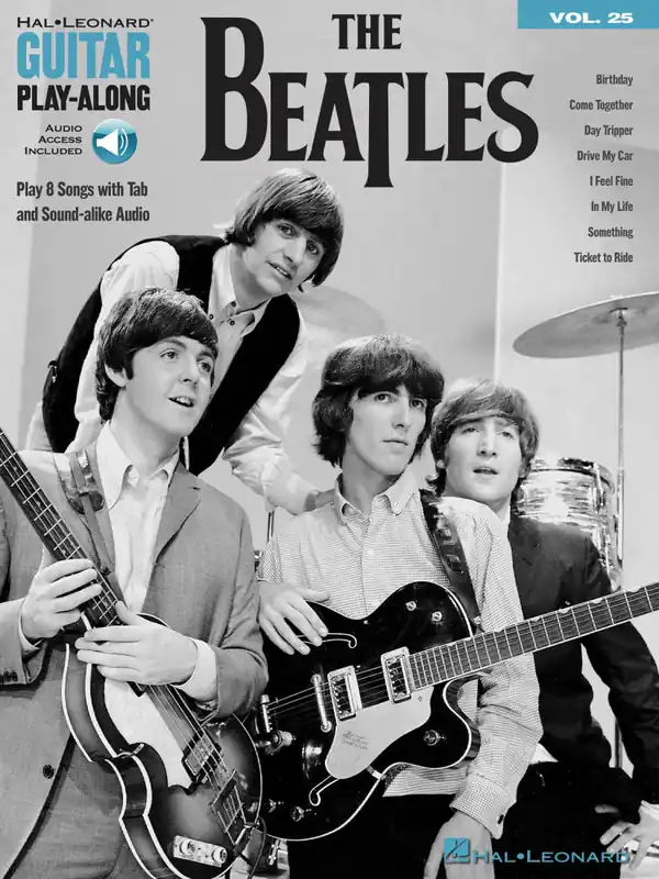 Hal Leonard The Beatles Guitar Play-Along Volume 25 - Guitar TAB - Book/Audio Online Marque