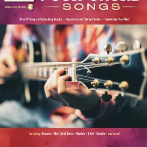 Hal Leonard Four Chord Songs Deluxe Guitar Play-Along Volume 13 - Guitar TAB - Book/Audio Online Réduction