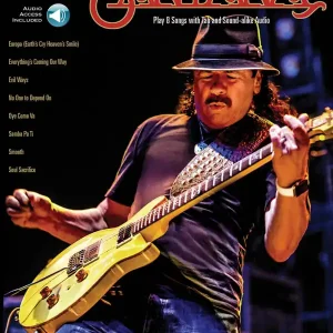 Commander Maintenant Hal Leonard Santana Guitar Play-Along Volume 21 - Guitar TAB - Book/Audio Online