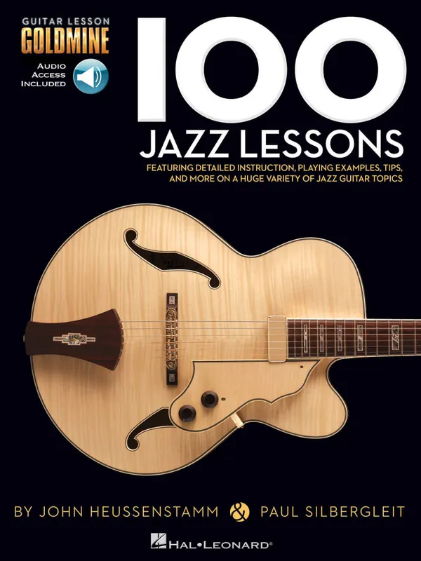 Offre Du Jour Hal Leonard 100 Jazz Lessons - Heussenstamm/Silbergleit - Guitar TAB - Book/Audio Online