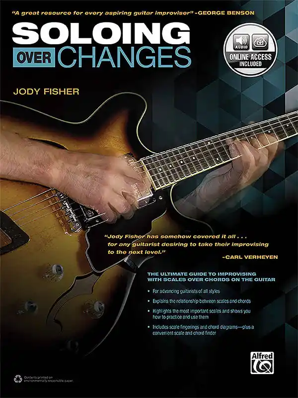 Expédition Rapide Alfred Publishing Soloing over Changes - Fisher - Book/Audio Online