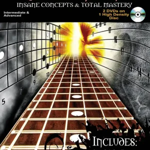 Hal Leonard Arpeggio Madness -- Insane Concepts & Total Mastery - Cooley - Book/DVD Authentique