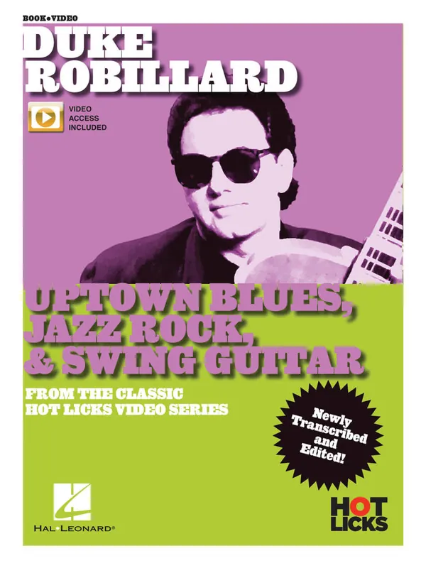 Hal Leonard Duke Robillard Uptown Blues, Jazz Rock, & Swing Guitar - Guitar TAB - Book/Video Online Commande En Gros