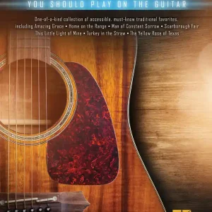 Commander Maintenant Hal Leonard First 50 Folk Songs You Should Play on Guitar - Guitar TAB - Book