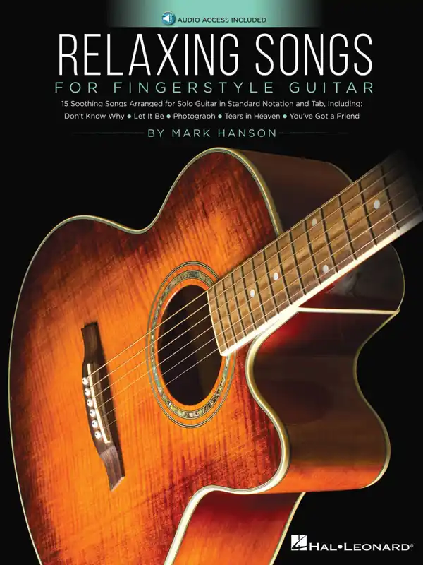 Nouvel Arrivage Hal Leonard Relaxing Songs for Fingerstyle Guitar - Hanson - Guitar TAB - Book/Audio Online