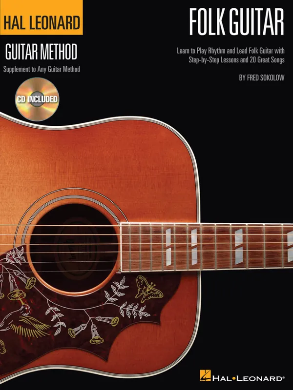 Hal Leonard Hal Leonard Folk Guitar Method - Sokolow - Guitar TAB - Book/Audio Online Certifié
