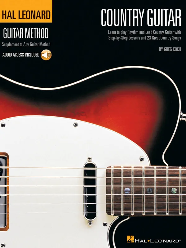 Hal Leonard The Hal Leonard Country Guitar Method - Koch - Book/Audio Online Paiement Sécurisé