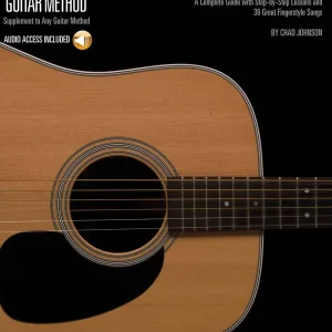Bon Plan Hal Leonard Hal Leonard Fingerstyle Guitar Method - Johnson - Guitar TAB - Book/Audio Online