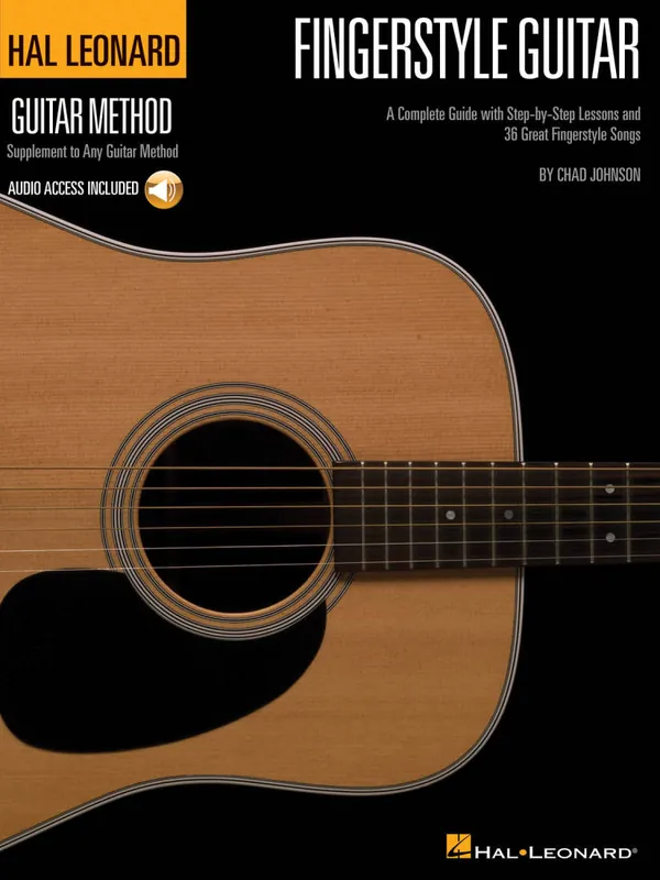 Bon Plan Hal Leonard Hal Leonard Fingerstyle Guitar Method - Johnson - Guitar TAB - Book/Audio Online