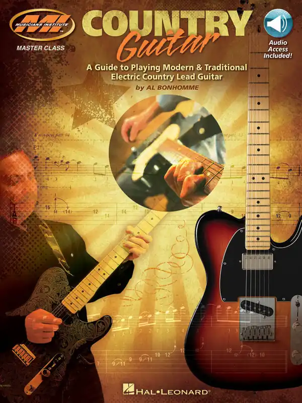 Hal Leonard Country Guitar - Bonhomme - Guitar TAB - Book/Audio Online Bon Marché