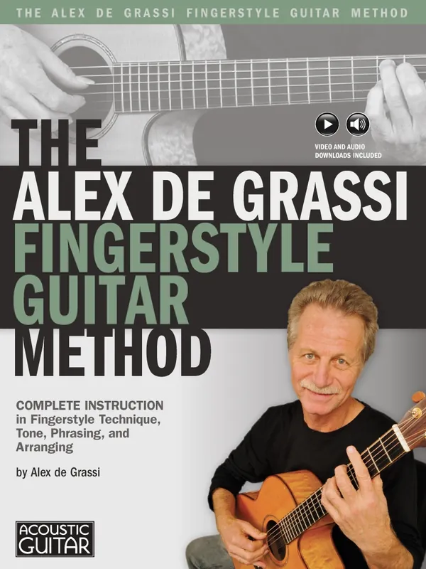 Paiement Sécurisé Hal Leonard The Alex De Grassi Fingerstyle Guitar Method - Guitar TAB - Book/Media Online