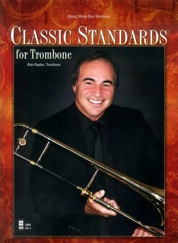 Expédié Aujourd'hui Music Minus One Classic Standards for Trombone - Kaplan - Trombone - Book/CD